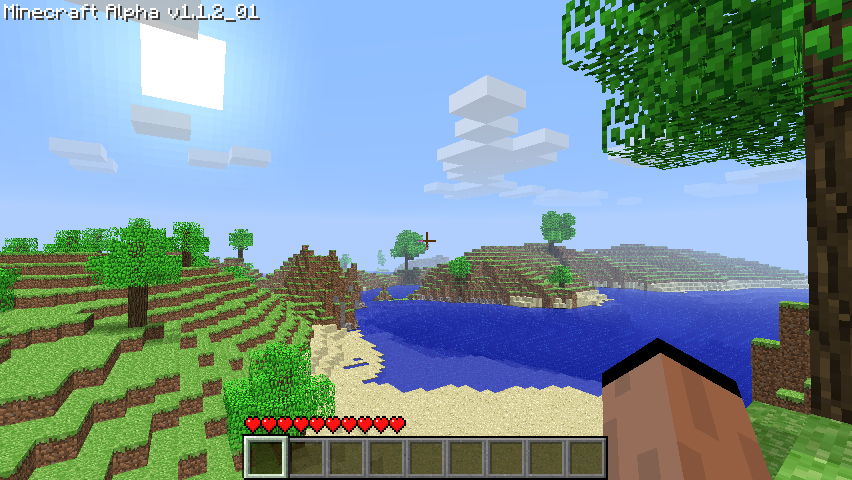 Screenshot of minecraft